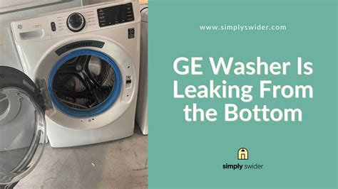 samsung washer leaking from bottom front|5 Reasons Why Samsung Washer is Leaking from the。